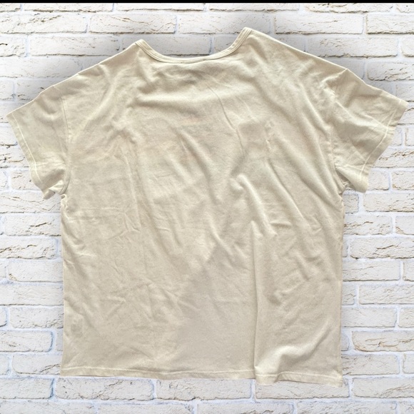 NWT White Pride Shirt with Rainbow LOVE. Size M - Picture 4 of 5